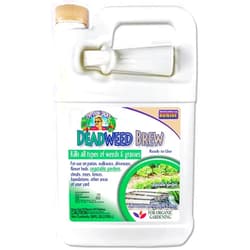 Bonide Captain Jack's Deadweed Brew, 128 oz Ready-to-Use, Controls All Types of Weeds and Grasses, For Organic Gardening