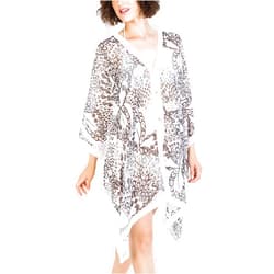 MELIFLUOS DESIGNED IN SPAIN Women's Beach Cover Up Swimsuit Kimono Pareo Sarong Beach Wear Dress for Summer