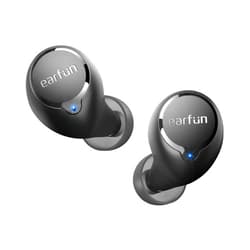 EarFun Free 2S Wireless Earbuds, [Upgraded Version] Bluetooth Earbuds with Deep Bass, 4 Mics for Clear Call, Customizable EQ App, IPX7 Waterproof in-Ear Headphones, 30H Playtime, Wireless Charging