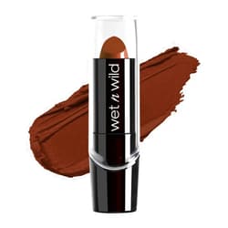wet n wild Silk Finish Lipstick, Hydrating Rich Buildable Lip Color, Formulated with Vitamins A,E, & Macadamia for Ultimate Hydration, Cruelty-Free & Vegan - Mink Brown