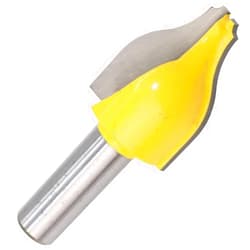 MMDSG Ogee & Bead Vertical Raised Panel Router Bit, 1/2 Inch Shank Door Line Milling Cutter, Tungsten Carbide Woodworking Forming Tools