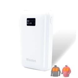 Wamlet 12v Heated Jacket Battery and Charger for Milwaukee, Dewalt, Craftsman, Ryobi, AEG, Rigid, Snap-on, Metabo, Revean,Replacement