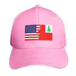 AWESOWE New England Pine Flag and America Baseball Cap for Men Women Adjustable Classic Golf Dad Hat