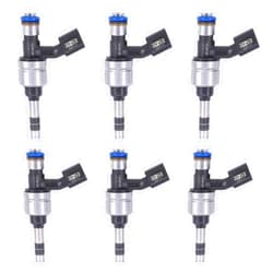 MOTOKU 6Pcs Fuel injector Nozzle for Chevrolet Camaro Impala Equinox Colorado for GMC Terrain for Cadillac CTS SRX ATS XTS Buick LaCrosse 2012-2019