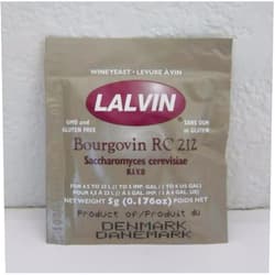SocalHomeBrew 1230269 Bourgovin RC 212 Saccharomyces cerevisiae (5 g. Pouch)