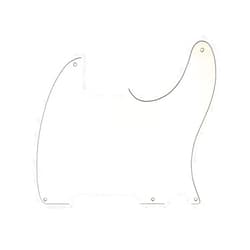 Haolahaola Guitar Parts for Brio Vintage Esquire 5 Hole Tele Pickguard RH 3 Ply Cream