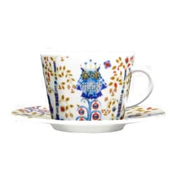Iittala Taika Coffee/Tea Cup & Saucer, White
