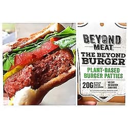 Gourmet Kitchn Beyond Meat Beyond Burger | Frozen Plant-Based Burgers | No GMO, Gluten-Free, Vegan, and Kosher (Bulk Package - 32 Patties 6 oz Each, Total 192 oz) | By Gourmet Kitchn