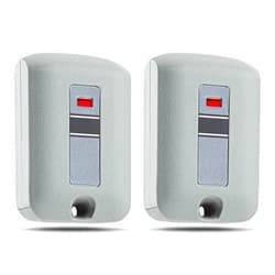 LAWOHO 2-Pack Replacement Garage Door Opener Remote for Linear Multi-Code 3089, 308911, 3070, 307010，10 Dip Switch Gate Opener, 300MHz Compatible