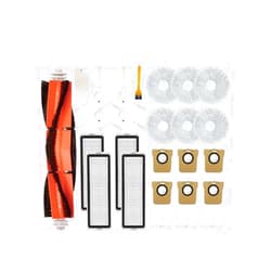 SkLTn Main Side Brush Hepa Filter Mop Cloths Dust Bag, Compatible with XIAOMI Mijia Omni Robot X10 Plus/Compatible with Dreame S10 Pro / L10s Ultra Robotic Vacuum Accessories