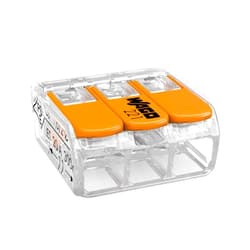 Wago Terminal Block, Pluggable, 3Pos, 12Awg - 221-413