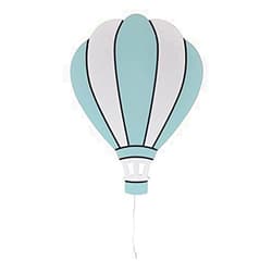 BugyBagy Create a Wonderful Nursery Wall Lights (Big Cappadoccia Balloon, Blue)