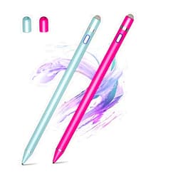 SOCLLLife Active Stylus Pens for Touch Screens, Dual Pen Tips for iOS & Android Drawing & Writing, High Precise Digital Pencil for Apple iPhone 15 to 6, iPad Air/Pro/Mini, Phone/Tablet/Samsung/Kindle