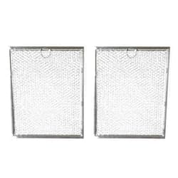 Nispira Replacement Microwave Grease Range Hood Filter Compatible with GE General Electric Hotpoint WB6X486 2 Packs