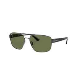 Ray-Ban Rb3663 Metal Rectangular Sunglasses