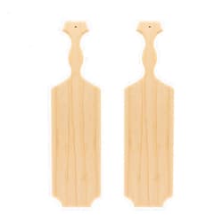 BATTIFE [2Pack] 15inch Sorority Paddle - Greek Fraternity Paddle, Unfinished Wooden Frat Paddle, Solid Pine Wood Paddles