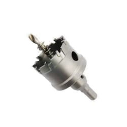 KKMOSS 44mm Hole Cutter TCT Hole Saw KKMOSS Stainless Steel Drill bit Tungsten Alloy Hole Drill Cutting Diameter (44mm)
