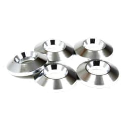 Moore Parts Aluminum Wheel Washer, Flat Surface to 60 Degree Lug Taper, 5 Pack