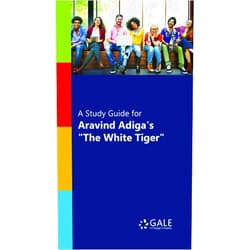 Cengage Learning Gale A Study Guide for Aravind Adiga's 