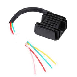 Watris Veiyi Voltage Regulator Rectifier, 4 Wires Voltage Rectifier for Motorcycle Boat Motor ATV GY6 50 150cc Scooter