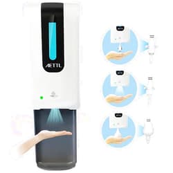 AETTL Soap Dispenser,Touchless Automatic Foaming Hand Sanitizer Dispenser Wall Mount, 40oz Motion Sensor Foam Liquid Refill Bottle Sanitizer Dispensing for Bathroom Kitchen Home
