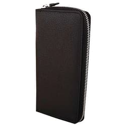 Maison De Noah Milled Cow Unisex Zip Around Business Coat Wallet and Organiser with RFID Blocking