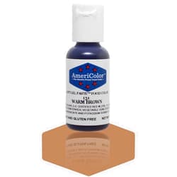 AmeriColor, Warm Brown, 0.75 Ounce Bottle, Soft Gel Paste Food Color