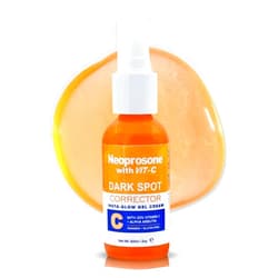 NEOPROSONE Vit C Dark Spot Corrector Gel Cream - 60 ml / 2 fl oz - Skin Brightening Gel to Remove Dark Spots and Restores Even Skin Tone - Anti Aging, Moisturizing Cream for Face, Elbows, Knees, Body