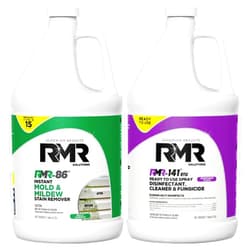 RMR Brands RMR-86 Instant Mold Stain Remover and RMR-141 RTU Disinfectant Cleaner DIY Mold Remover Bundle