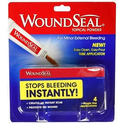 MyPartyShirt WoundSeal Powder Stops Bleeding Instantly First Aid 4 Applications Health