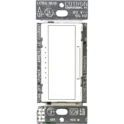 Lutron Maestro Digital Dimmer Switch for Incandescent Bulbs, 600-Watt Single-Pole/Multi-Location, MA-600-WH, White