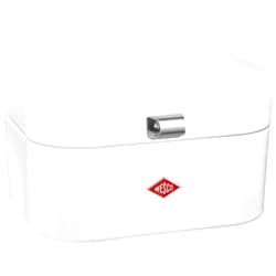 Wesco Single Grandy – German Designed - Steel bread box for kitchen / storage container, White