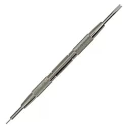 Bergeon 6767-S Watch Band Spring bar Tool for Watch Straps Set with Buzzufy Cleaning Cloth