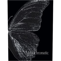 Miss Cheri Ann Williams Monochromatic coffee table book - decorative huge black and white BUTTERFLY front cover design: A Large Statement Table Book (HARDCOVER) | Decoration ... Interior | Miscellaneous Coloured photography
