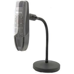 ECS WordFlex Gooseneck Holder Stand Compatible with Nuance PowerMic 4 & Philips SpeechMike Microphones SMP4000, SMP4010, LFH3200, LFH3210, LFH3500, LFH3510, SMP3700, SMP3710, SMP3800 Ease Hand Stress