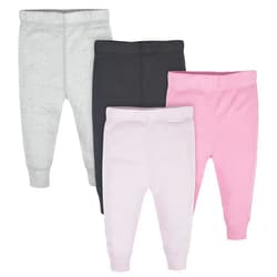 Gerber Baby Girls' Multi-Pack Active Pants Set