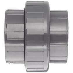Spears Manufacturing Spears 898 Series PVC Pipe Fitting, Union with EPDM O-Ring, Schedule 80, 2