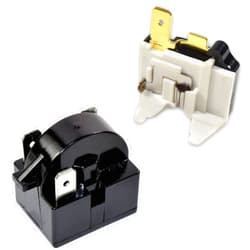 HQRP Compressor 4.7 Ohm 3-Pin PTC Starter/Start Relay and Overload Kit Compatible with Mini Fridges, Compact Refrigerators, Beverage & Wine/Beer Coolers, Deep Freezers, Beer/Wine Refrigerators