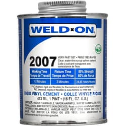 Plastic-Craft SCIGRIP IPS Weld-On #2007 Adhesive (Pint) with Applicator Bottle and Needle