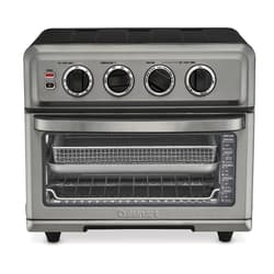 Cuisinart Air Fryer Toaster Oven with Grill, 1800W 8-1 Air Fryer Oven with Bake, Convection Bake, Grill, Broil and Warm Options, Large Capacity, 60-Minute Timer, TOA-70BKS, Black SS