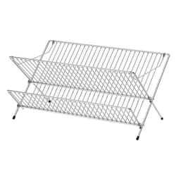 IKEA KVOT Dish Drainer, galvanised