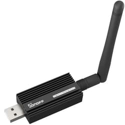 SONOFF Zigbee 3.0 USB Dongle Plus-E Gateway, Universal Zigbee USB Gateway with Antenna for Home Assistant, Open HAB, Zigbee2MQTT etc, Wireless Zigbee 3.0 USB Adapter