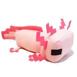 XSLWAN Pink Axolot Plush Plush Stuffed Toy Soft Throw Pillow Decorations for Video Game Fans, Kids Birthday Party Favor Preferred Gift for Holidays, Birthdays(Pink Axolot)