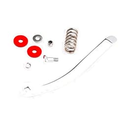 Milisten 1 Set Ponticello Accessories Guitar Vibrato Bridge Tailpiece Parts Electric Guitar Part Whammy Bar for Electric Guitar Portable Guitar Single Vibrato Arm Crumbling Household Metal