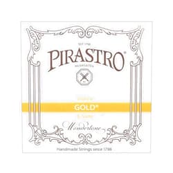 Pirastro Gold Label 4/4 Violin E String - Medium - Steel - Loop End