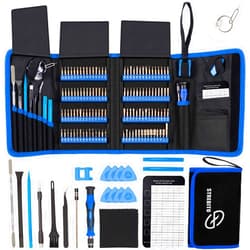 STREBITO Electronics Precision Screwdriver Sets 142-Piece with 120 Bits Magnetic Repair Tool Kit for iPhone, MacBook, Computer, Laptop, PC, Tablet, PS4, Xbox, Nintendo, Game Console