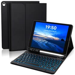 YUNPLE for iPad 9th 8th 7th Generation Case with Keyboard 10.2
