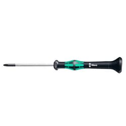 Wera 05118019002 Kraftform Micro 2050 PH Phillips Electronics Precision Screwdriver, PH 00 Head, 40mm Blade Length