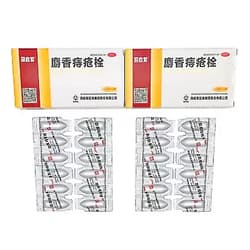 MA YING LONG PHARMACEUTICAL 2 Boxes of Ma Ying Long Musk Hemorrhoids Ointment Suppository (12 Count/Box, 24 Count in Total) with US English Instruction 12 Count (Pack of 2)