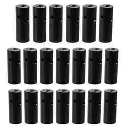 Antrader Green Wall Stainless Steel Hubs,20Pcs Cylindrical Hubs Cylindrical Wire Trellis 1/8